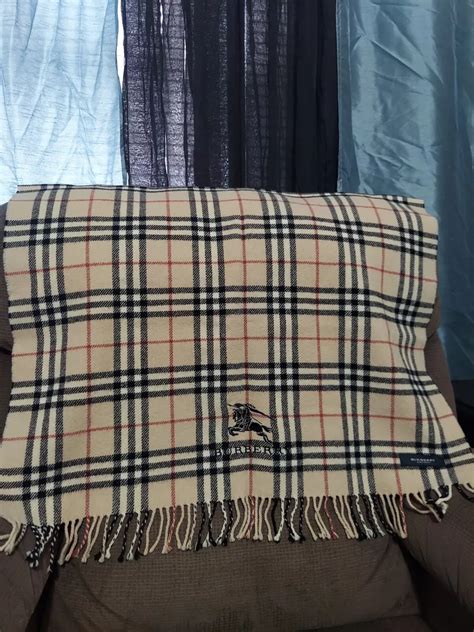 small fake burberry blankets